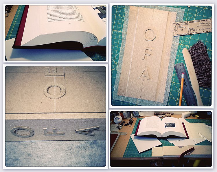 The process of making the book. © FromABirdie.com