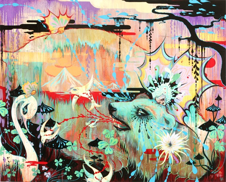 Camille Rose Garcia - Ambien Somnabulants.