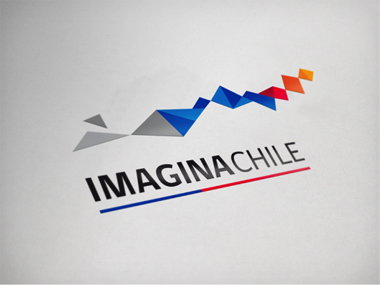 Logo created by Pamela Castillo for Imagina Chile.